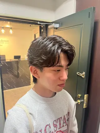 パーマ メンズ 縮毛矯正/パーマ 板倉高史郎のヘアスタイル