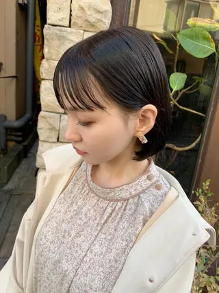 ショート カラー Libre 西野圭一のヘアスタイル