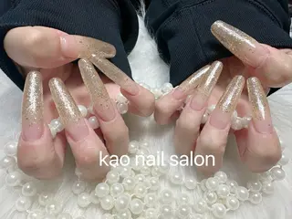 ネイル kao  パラジェル スカルプ/長さだしのネイルデザイン