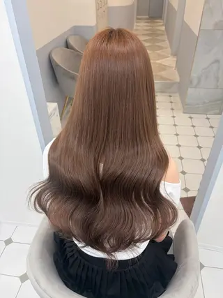 ロング 💎りあん/大須/栄 ブリーチなしWカラーのヘアスタイル