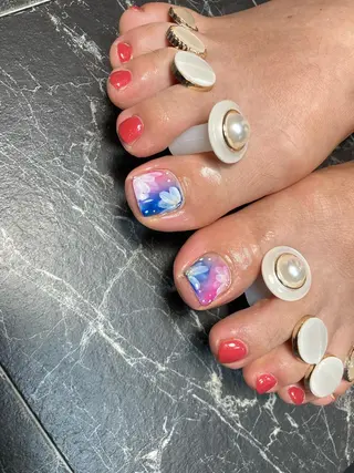 ショート ネイル ✴︎ Delightのネイルデザイン