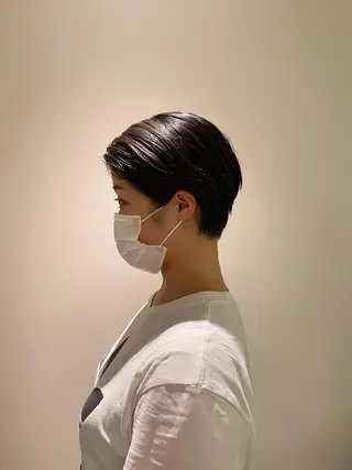 ショート 福島 立也のヘアスタイル