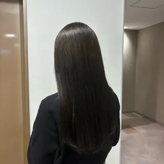 ロング カラー オオカメ ユヅキのヘアスタイル