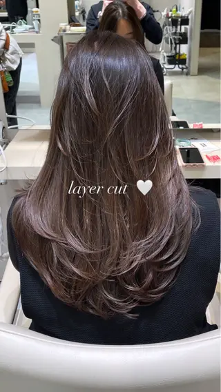 ロング カラー corso by K-two所属・k-two top stylist 林原のヘアスタイル