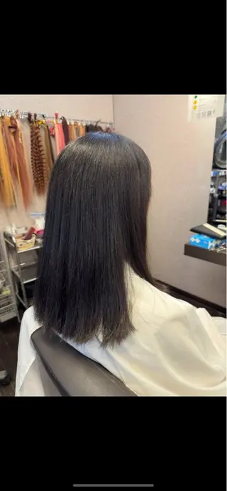 ロング ふくもと ゆうこのヘアスタイル