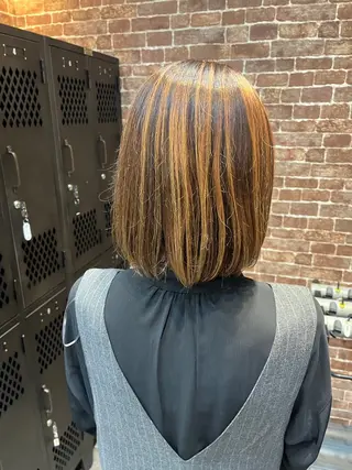 ミディアム ヘアアレンジ 久木原 ゆりのヘアスタイル