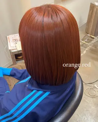 ミディアム カラー 円山/ブリーチ/暖色 Kiriのヘアスタイル