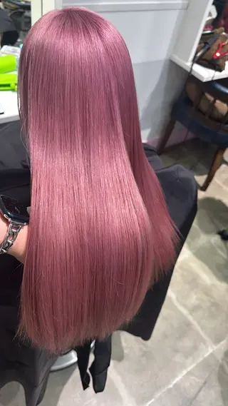 ロング 平川 侑磨のヘアスタイル