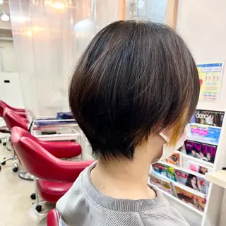 ショート カラー ショート専門 笠井翔太のヘアスタイル