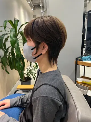 ショート SNSモニター募集！ くせ毛特化/大村のヘアスタイル