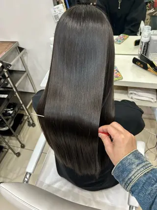 ロング 【髪質改善カラー】 瀧田嵐士🇰🇷のヘアスタイル