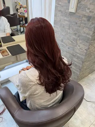 ロング 北浜 カットモデル募集のヘアスタイル