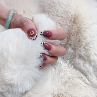 ショート カラー ネイル Le’a NailSalonのネイルデザイン
