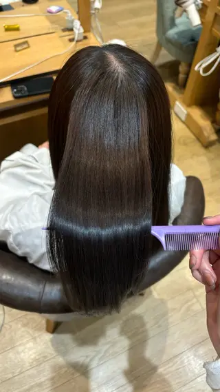 セミロング 碓氷和叶 ✨パーマ•美髪矯正✨のヘアスタイル