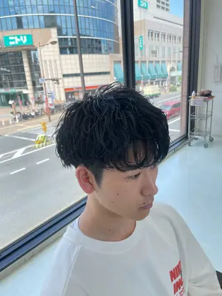 パーマ メンズ ✨似合わせ特化美容師 WILL上村 拳吾のヘアスタイル