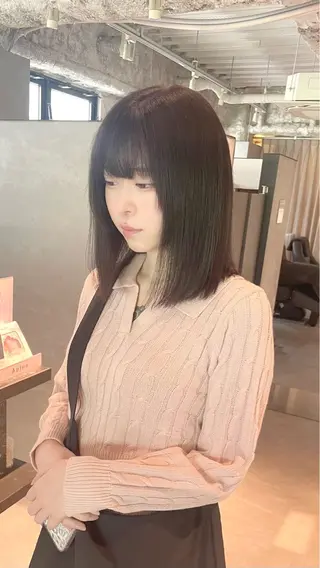 ミディアム カラー CHERIM ❤️‍🔥新家光葉のヘアスタイル