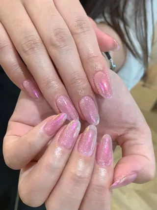 ネイル さゆり￤推しキャラ ￤ロングネイル🩷のネイルデザイン