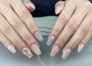 ネイル 神田 ココナッツのネイルデザイン