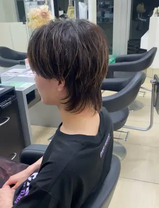 ミディアム メンズ 長谷川 祥子のヘアスタイル