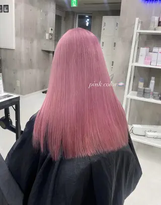 ロング カラー ヘアアレンジ メンズ 🌈【🎀ヘアデザイ ナー🎀】✨ノン✨のヘアスタイル