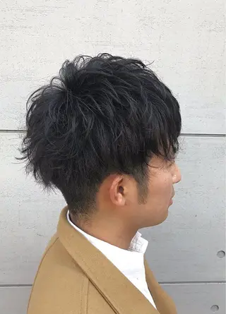 パーマ メンズ 丹澤 暁のヘアスタイル