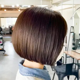 ショート カラー パーマ ヘアアレンジ メンズ キッズ ネイル マツエク・マツパ 大人スタイル 太田のヘアスタイル