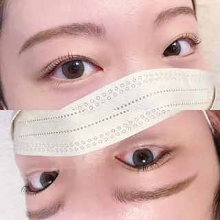 マツエク・マツパ アイブロウ プロカラーカレン 藤井寺店のマツエク・マツパデザイン