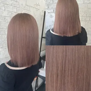 ミディアム カラー エクステ＆艶カラー 🎀YURINA🎀のヘアスタイル