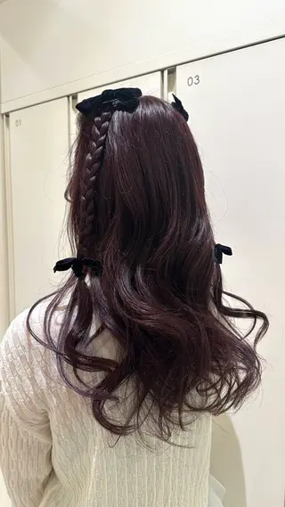 ロング ヘアアレンジ 🤍ハイライト/ レイヤー/銀座🤍のヘアスタイル