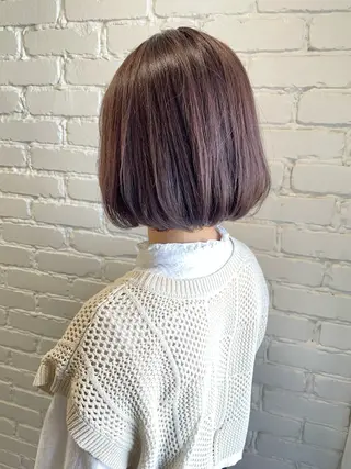 ミディアム 🌿透明感カラー 松本麻里奈🌼のヘアスタイル