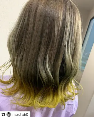 ミディアム カラー メンズ 🩷Eny terrace🩷のヘアスタイル