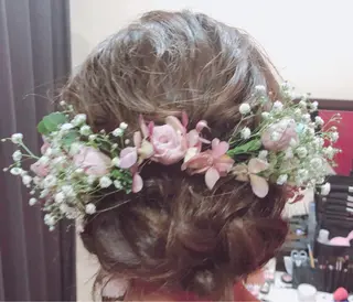 ヘアアレンジ ロッコビューティー アヤカのマツエク・マツパデザイン