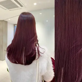 ロング カラー ヘアアレンジ stylist ◎RUKI.のヘアスタイル