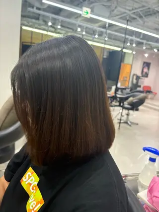 ミディアム レイヤー/切りっぱな しボブ✨️みずか💜のヘアスタイル