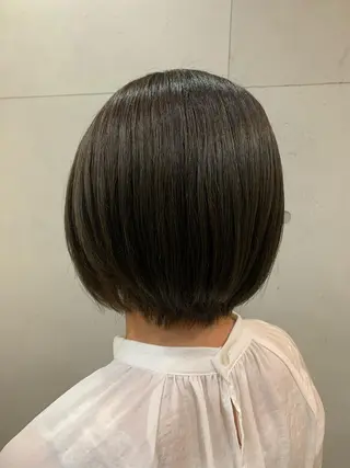 ショート おせ ちさとのヘアスタイル
