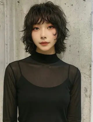 パーマ 鈴木 颯人のヘアスタイル