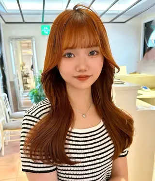 ロング カラー 韓国系レイヤー特化 hiroのヘアスタイル