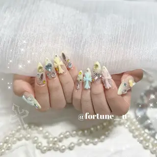 ネイル 💜✩.* Yuuna💜のネイルデザイン
