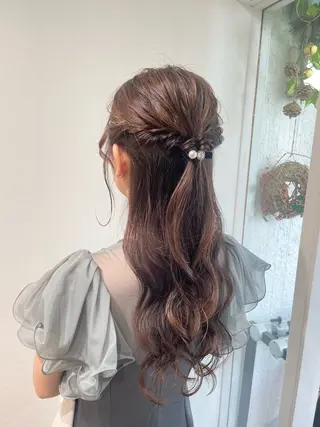 ロング ヘアアレンジ コトミ【メンズ特化】 女子ウケ提案🫶🏻のヘアスタイル