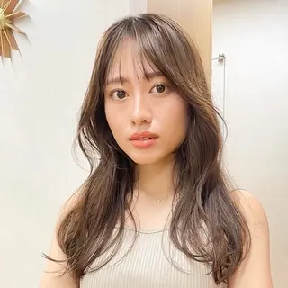 ミディアム カラー 内野 龍海 / レイヤーカットのヘアスタイル
