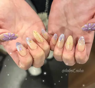 ネイル laboT nuit aikaのネイルデザイン