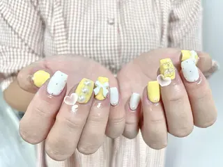 ネイル na🎀🎀na ちゅるちゅるのネイルデザイン