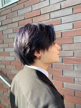 カラー メンズ 🦋店長🦋 ほんさわ みずきのヘアスタイル