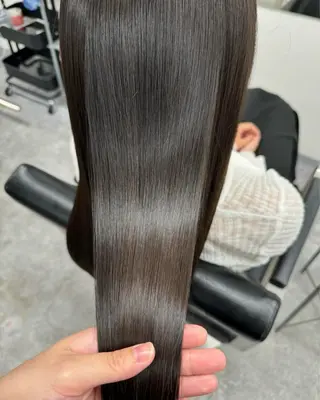 ロング 髪質改善メニュー 長井 美佐子のヘアスタイル