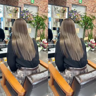 ロング MOMO KAのヘアスタイル