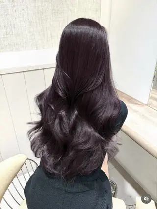ロング カラー ♡Yoshino♡ 色っぽトレンドヘアのヘアスタイル