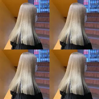 セミロング カラー レイヤー×艶髪特化 マネージャー安藤光司のヘアスタイル