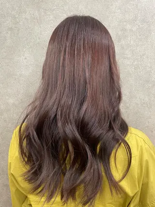 ロング カラー 加藤 聖也のヘアスタイル