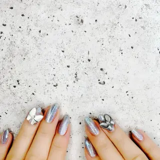 セミロング カラー パーマ ヘアアレンジ メンズ キッズ ネイル マツエク・マツパ Salon Ｋのネイルデザイン