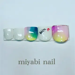 ネイル miyabi nail 桂川駅近くのネイルデザイン